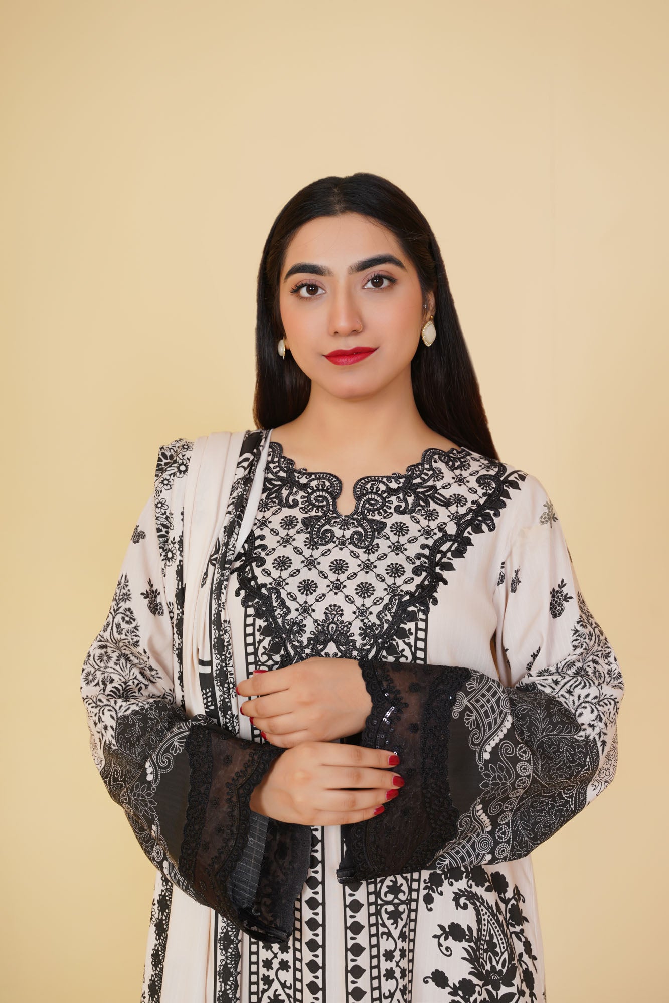 Gulfarosh Winter Stitched 3-Piece | GF-220