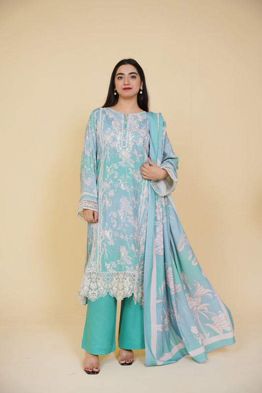 Gulfarosh Winter Stitched 3-Piece | GF-221