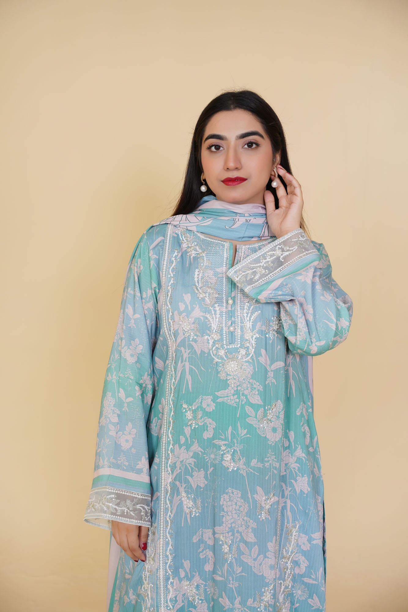 Gulfarosh Winter Stitched 3-Piece | GF-221