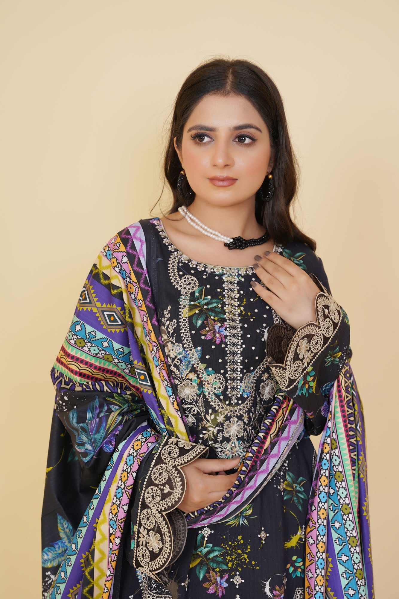 Gulfarosh Winter Stitched 3-Piece | GF-222