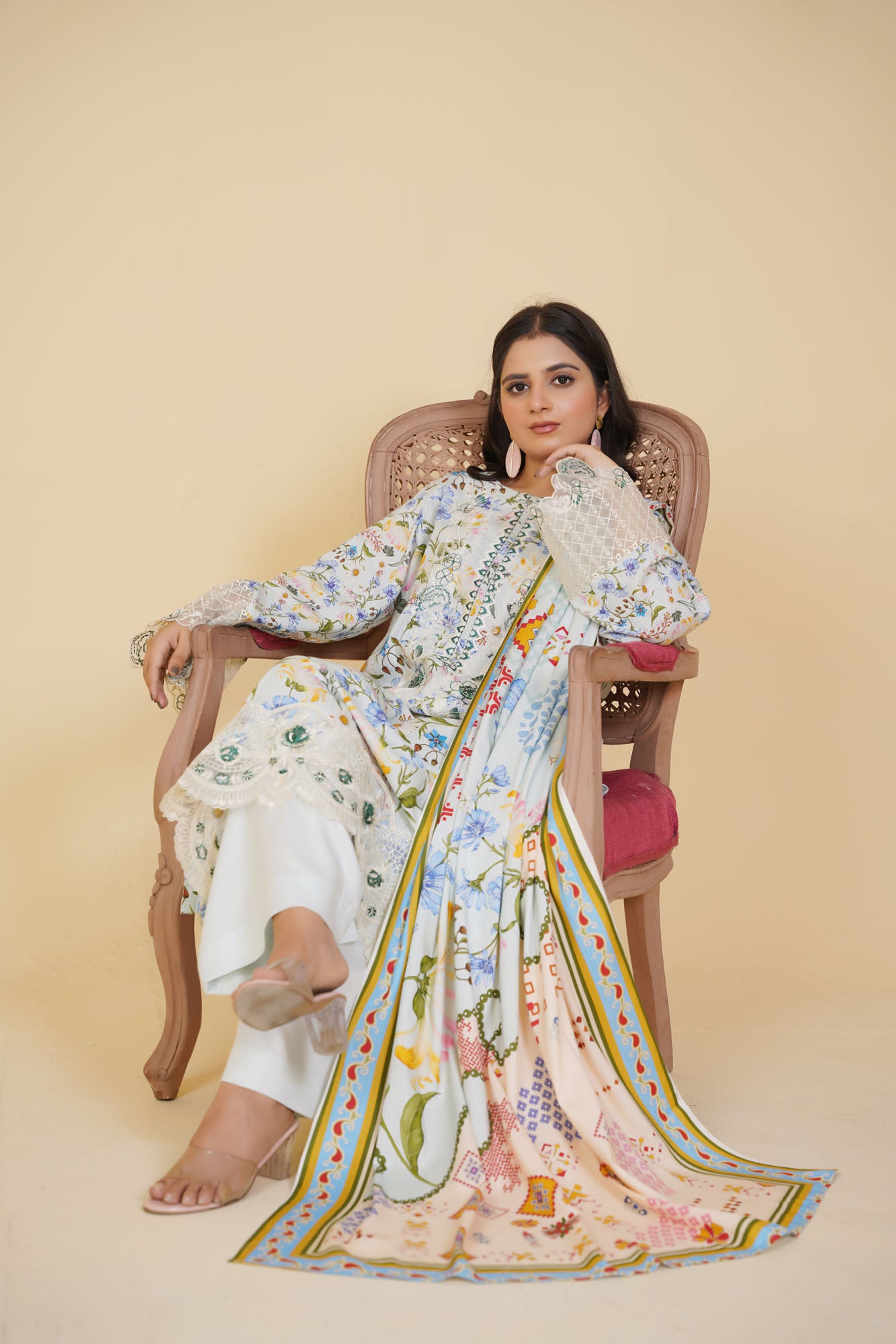Gulfarosh Winter Stitched 3-Piece | GF-224
