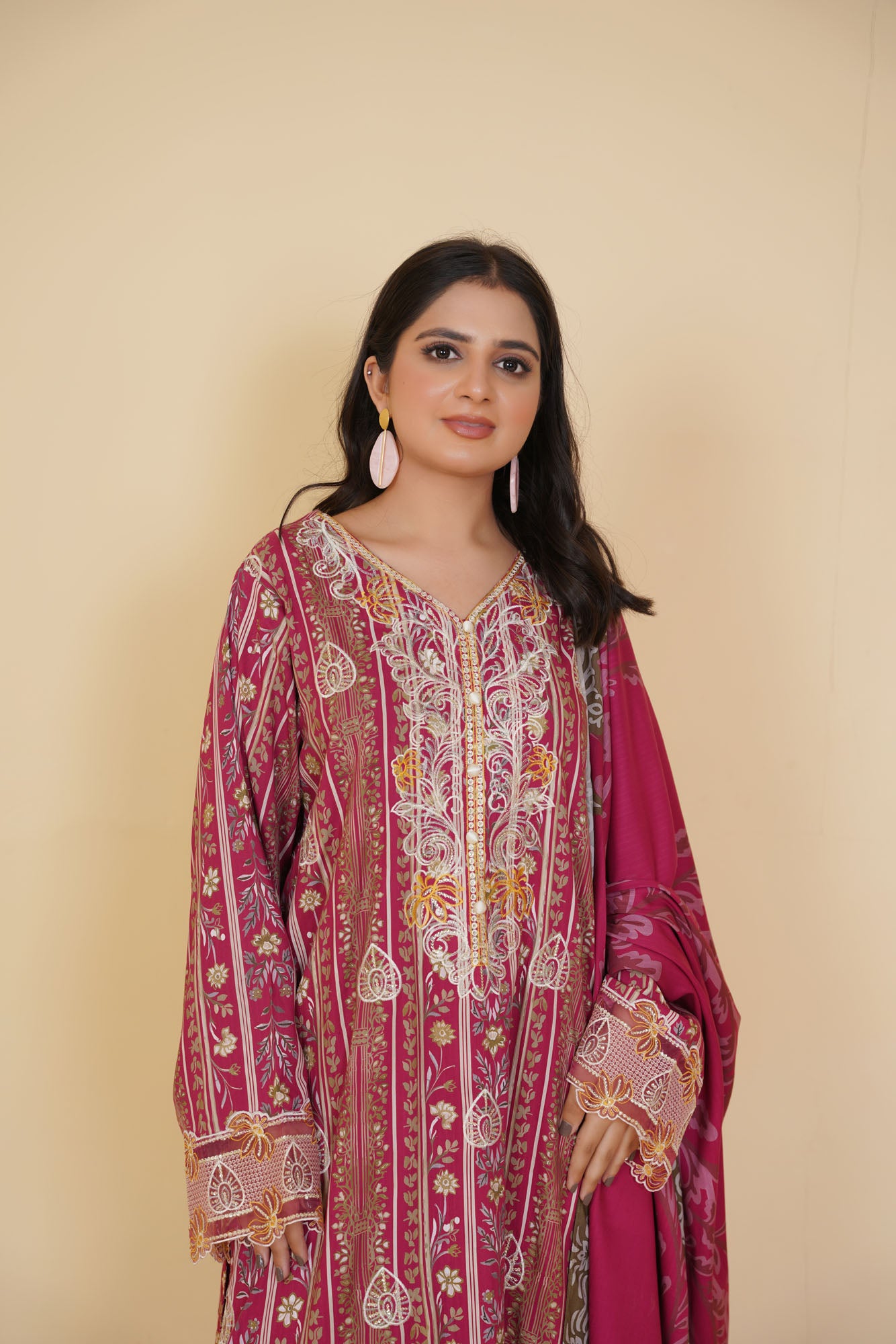 Gulfarosh Winter Stitched 3-Piece | GF-215