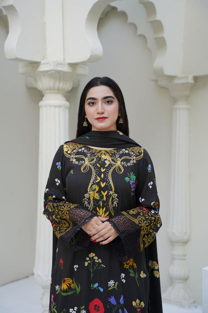 Gulfarosh Winter Stitched 3-Piece | GF-217
