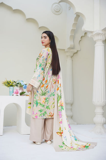 Gulfarosh Winter Stitched 3-Piece | GF-218