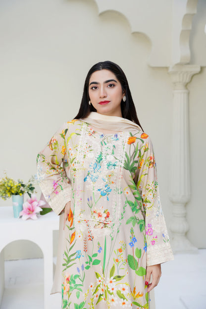 Gulfarosh Winter Stitched 3-Piece | GF-218