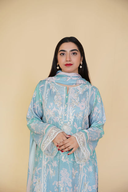 Gulfarosh Winter Stitched 3-Piece | GF-221